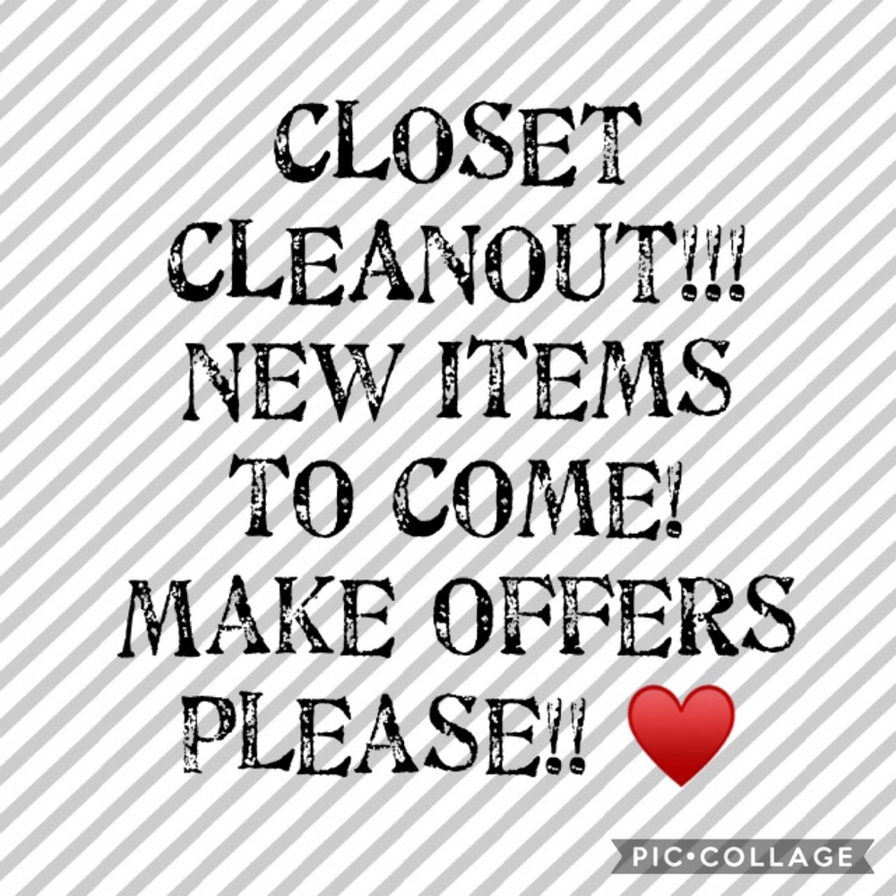 Offers welcome!! Please visit often!!